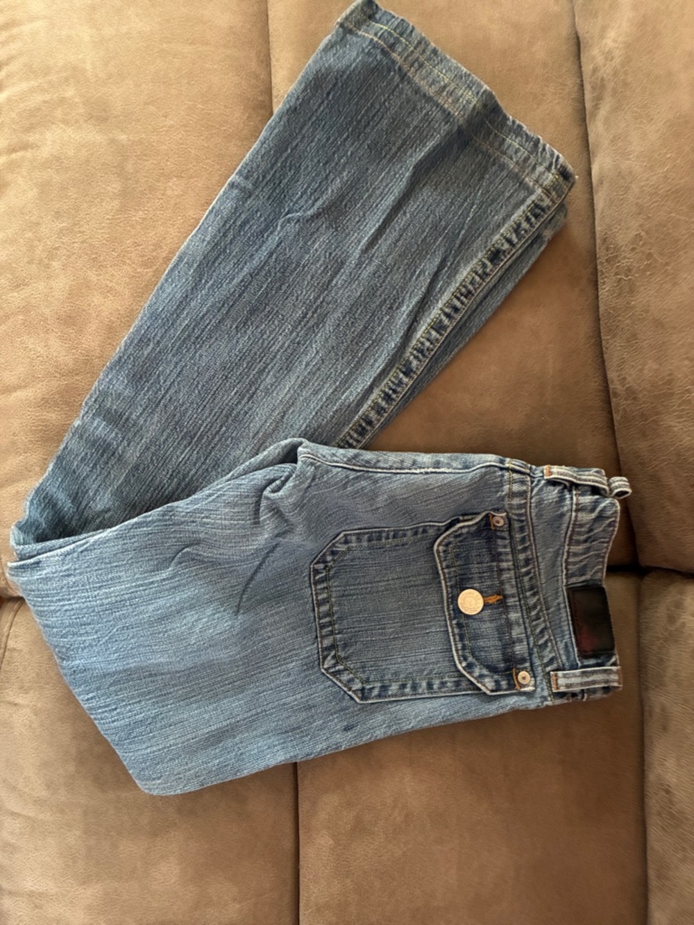 Allen B. by Allen Schwartz Light Blue Flare Jeans
